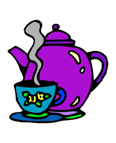 390x480 Tea Party Clipart
