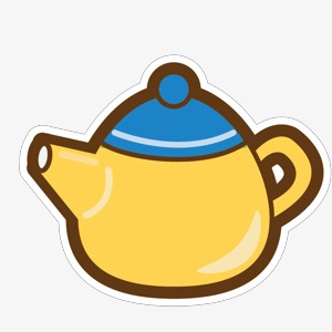 300x300 Teapot, Tea Set, Cartoon Png Image And Clipart For Free Download
