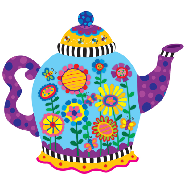 600x600 Clip Art Tea Pot Clipart