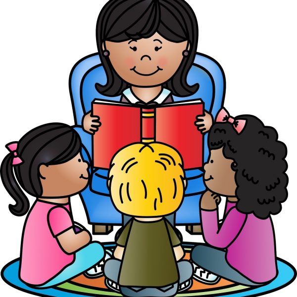 600x600 Free Clip Art Teacher Student