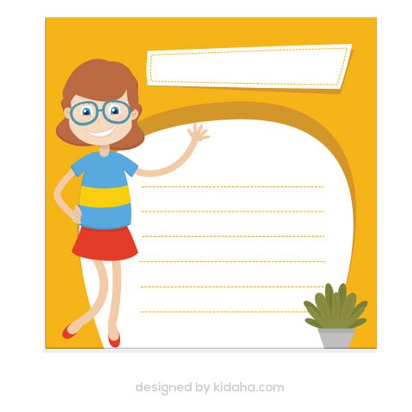 600x600 Free Girl Student And Blank Paper, Education Clip Arts For Kids