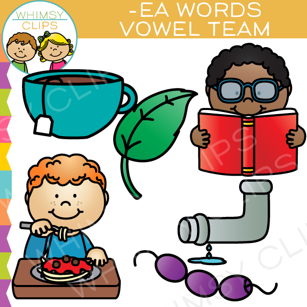 600x600 Vowel Team Clip Art , Images Amp Illustrations Whimsy Clips