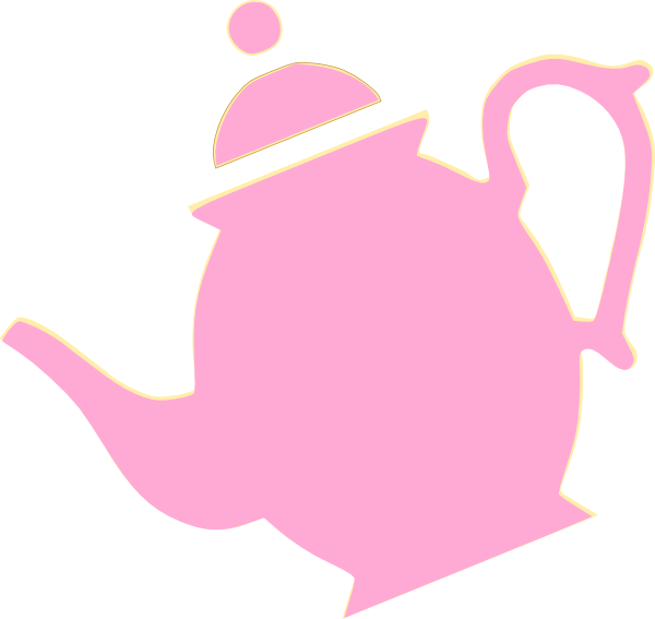 600x567 Teapot Pouring Clip Art