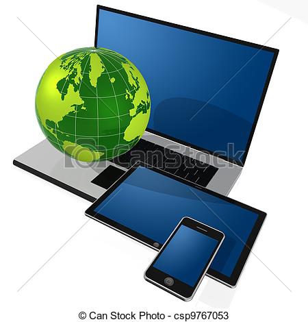 450x470 New Technology Clipart