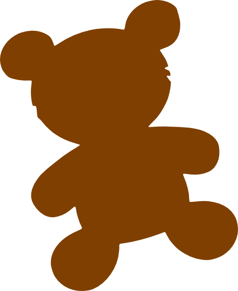486x595 Brown Teddy Bear Clipart