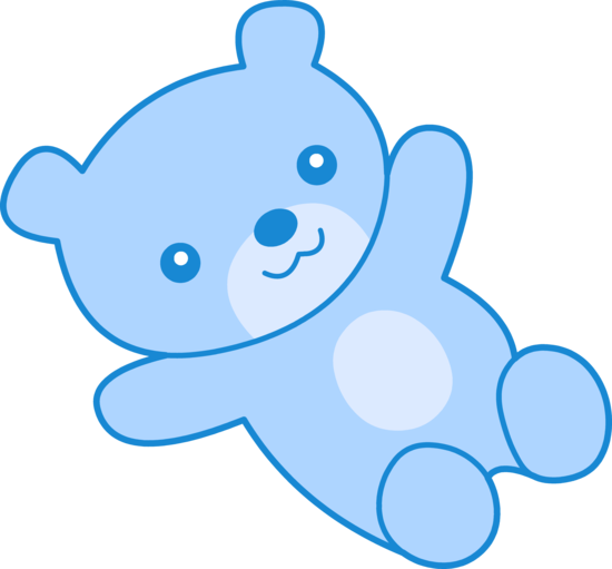 550x511 Cute Blue Teddy Bear Clipart Free Clip Art