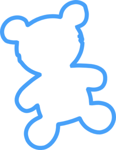 230x297 Collection Of Blue Teddy Bear Clipart Png High Quality, Free