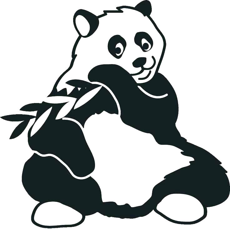 736x734 Panda Bear Coloring Pictures Printable Panda Bear Coloring Sheets