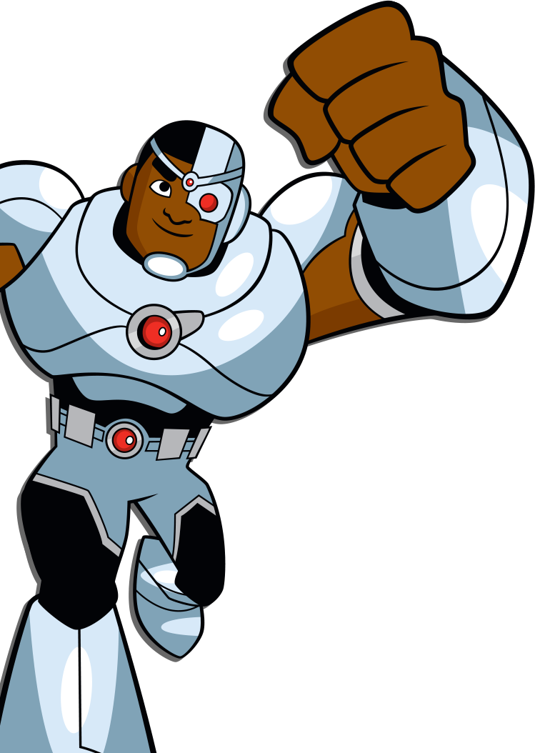 749x1054 Cyborg Clipart Superhero