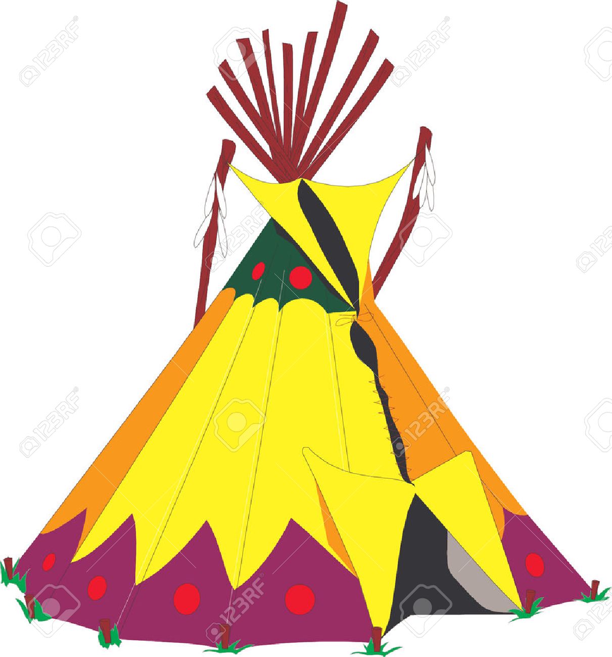1211x1300 Indians Clipart Teepee