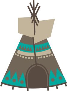 222x300 Native American Teepee Indianer Indianer Native