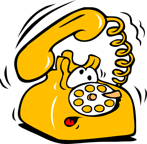 600x587 Ringing Phone Clip Art