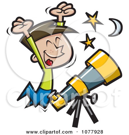 450x470 Royalty Free (Rf) Telescope Clipart, Illustrations, Vector Graphics