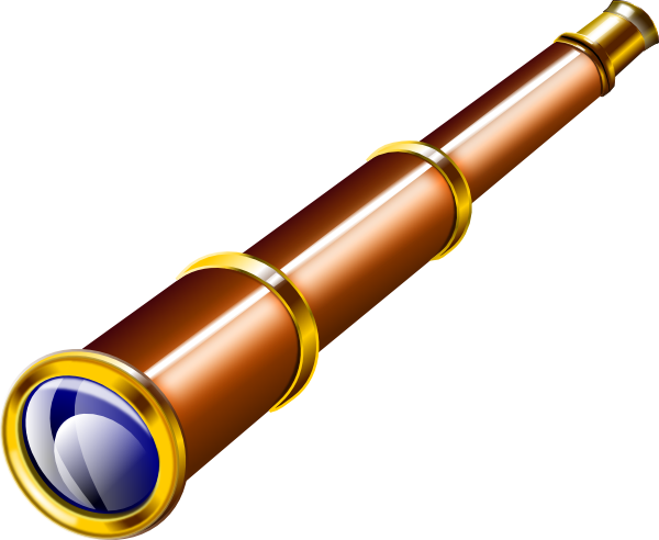 600x492 Telescope Clip Art