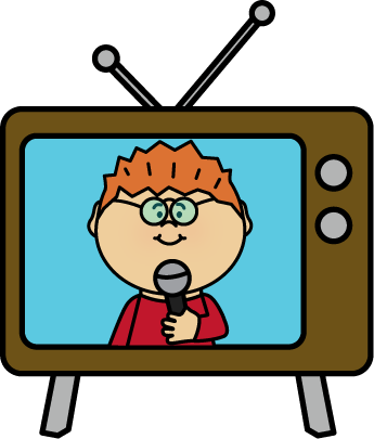 345x405 Tv Clip Art