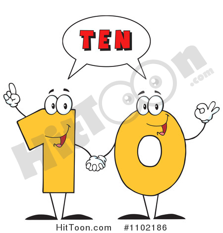 450x470 Ten Clipart