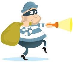 244x206 You Shall Not Steal Commandment Clip Art