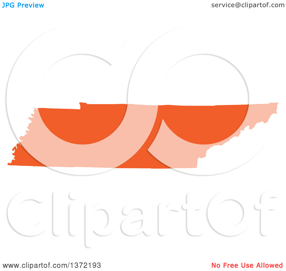 1080x1024 Free Clipart Tennessee State Map