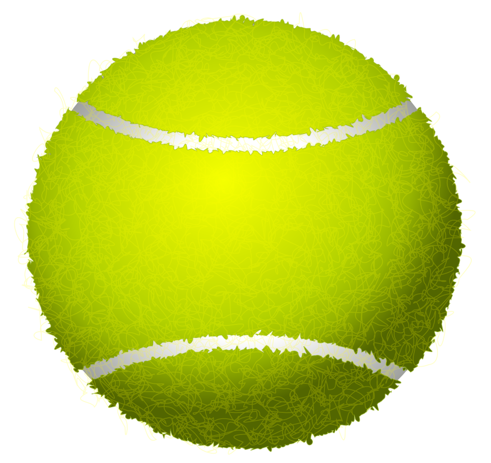999x942 Tennis Ball Clip Art Png Png Mart
