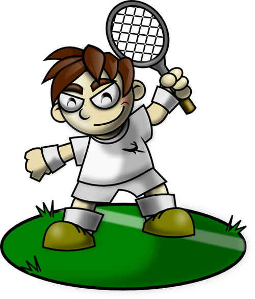 500x585 Tennis Free To Use Clip Art