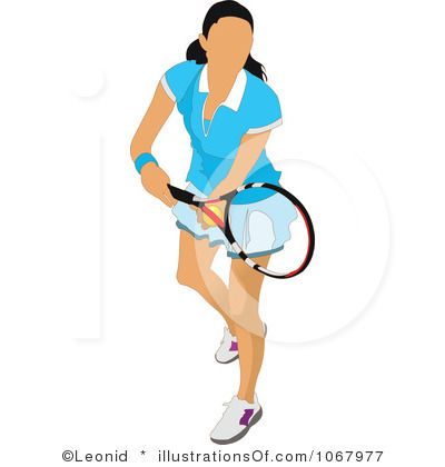 400x420 Amazing Girl Playing Tennis