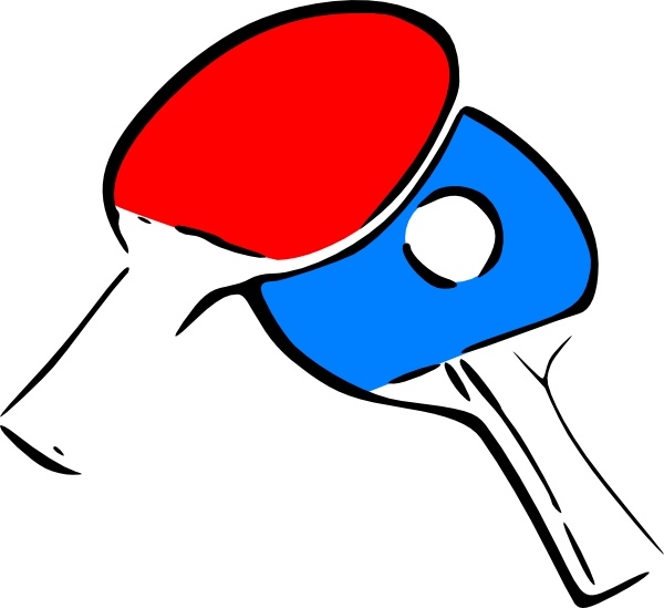 600x549 Table Tennis Clipart Table Tennis Clip Art Free Vector In Open