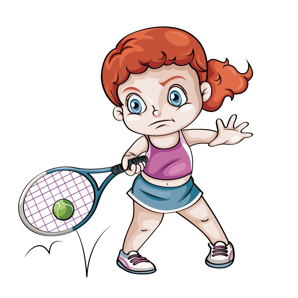 1200x1200 Tennis Play Clip Art