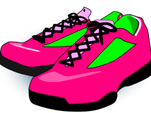 220x165 Sneakers Clip Art Sneaker Free Clip Art Tennis Shoe Clipart Image