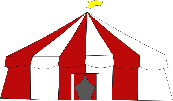 600x351 Circus Tent Top Clip Art