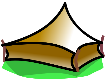437x336 Free Tent Clipart