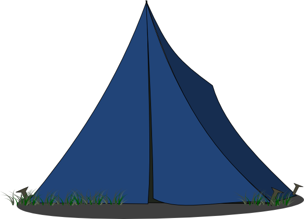 600x432 Tent Ridge Blue Clip Art Clipart Panda