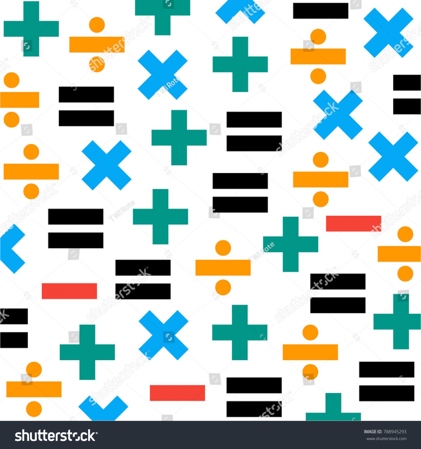 1400x1490 Math Pattern Clipart Worksheets Symbol Mathematics Background