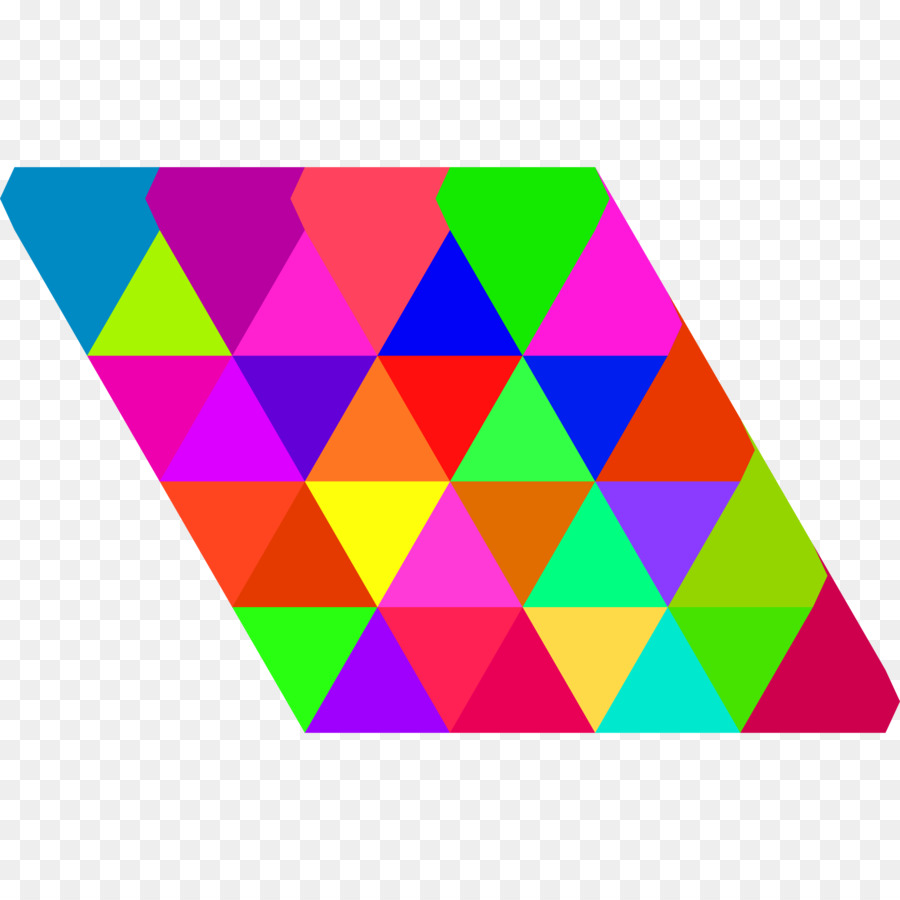 900x900 Triangle Triangular Tiling Tessellation Clip Art