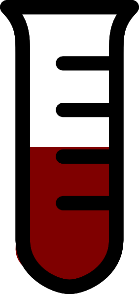282x598 Test Tube Red Clip Art