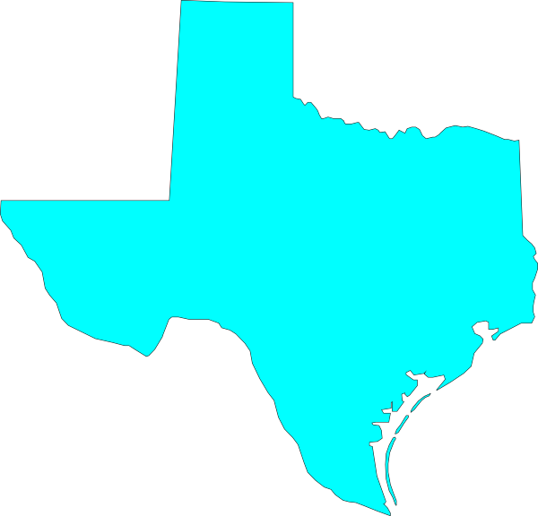600x576 Texas Clip Art