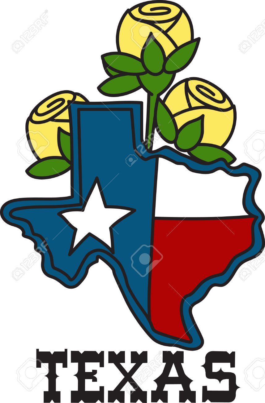 857x1300 Lones Star Clipart