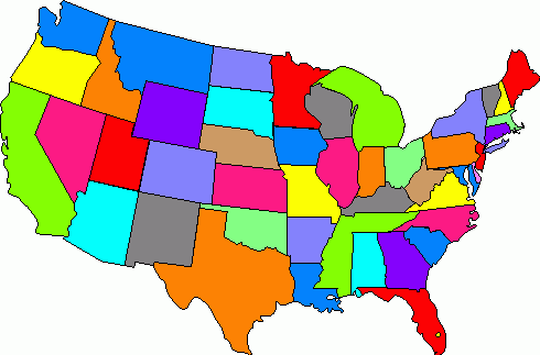 490x323 State Clipart