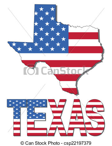 360x470 Texas Map Flag And Text Illustration Vectors Illustration