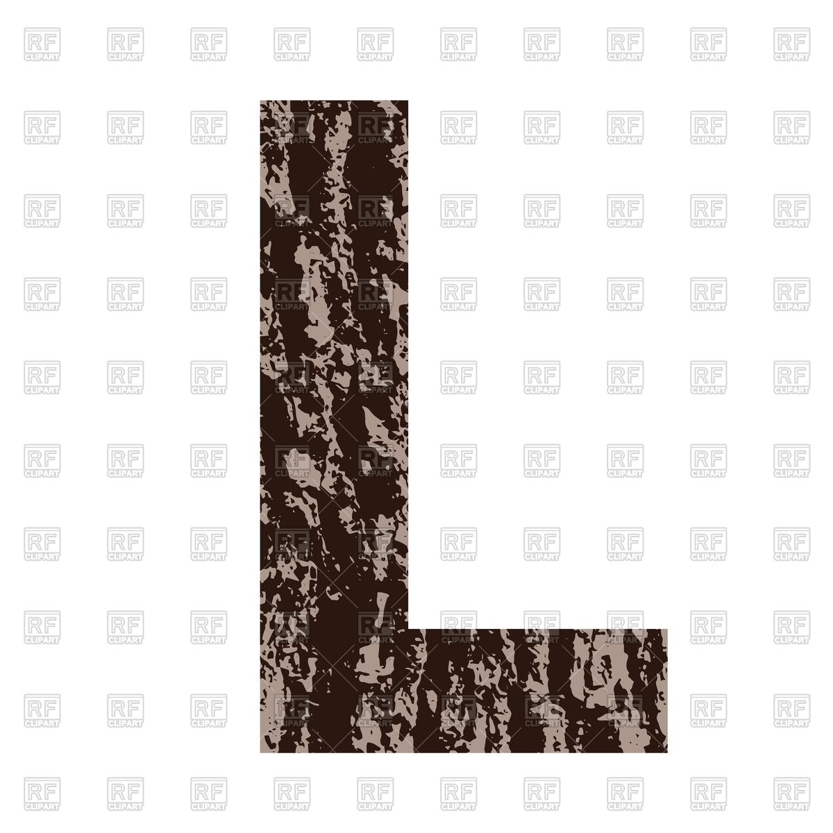 1200x1200 Font With Oak Bark Texture