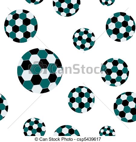 450x470 Football Seamless Pattern, Abstract Texture Vector Art Vectors