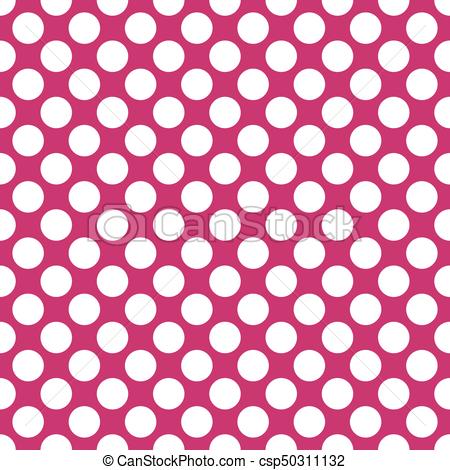 450x470 Seamless Fuchsia Polka Dots Pattern Texture Background Vectors