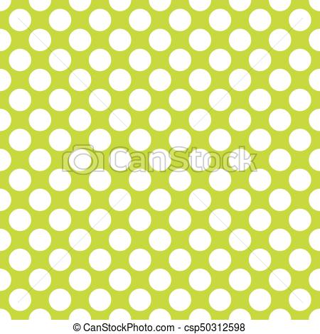 450x470 Seamless Lime Green Polka Dots Pattern Texture Background Eps