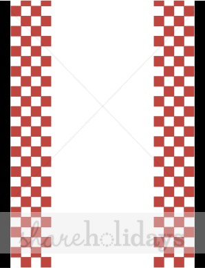 298x388 Free Picnic Clipart Borders
