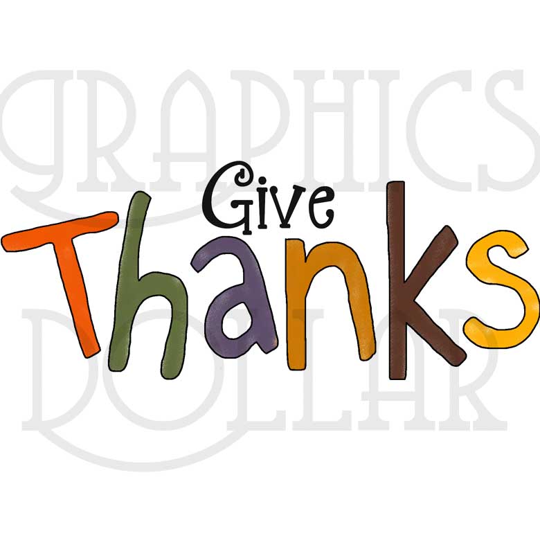 780x780 Give Thanks Clipart