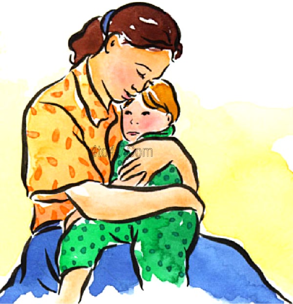 600x622 Hug Clipart Mom Hug