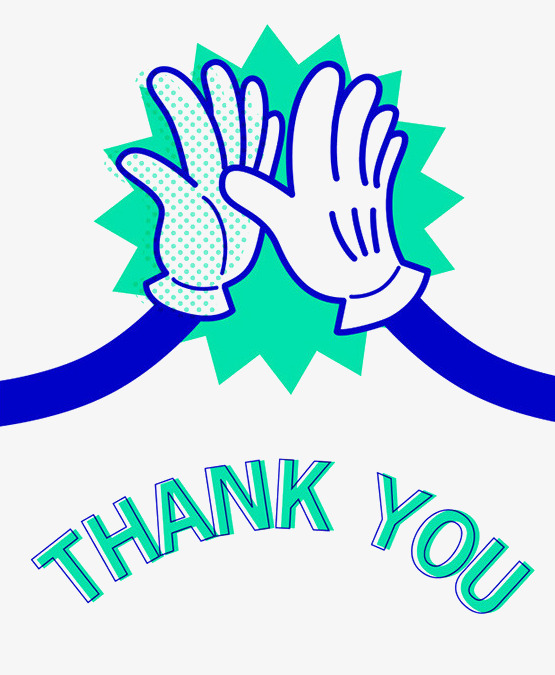 555x675 Thank,you, Clap, Blue, Green Png Image And Clipart For Free Download