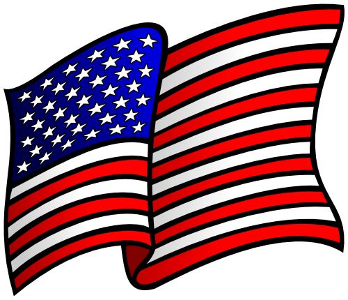 500x430 Flag Clip Art
