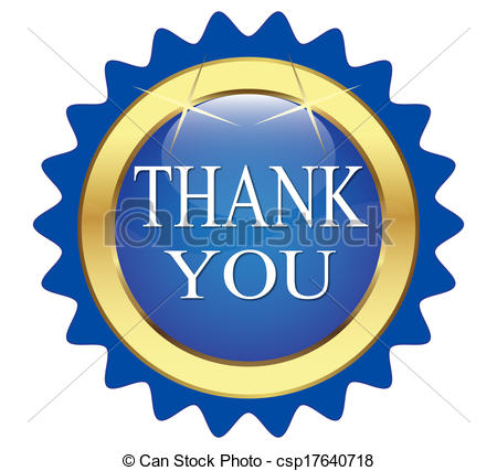 450x427 Button That Says Thanks Vector Clip Art