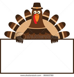 287x300 Thanksgiving Clipart Sign