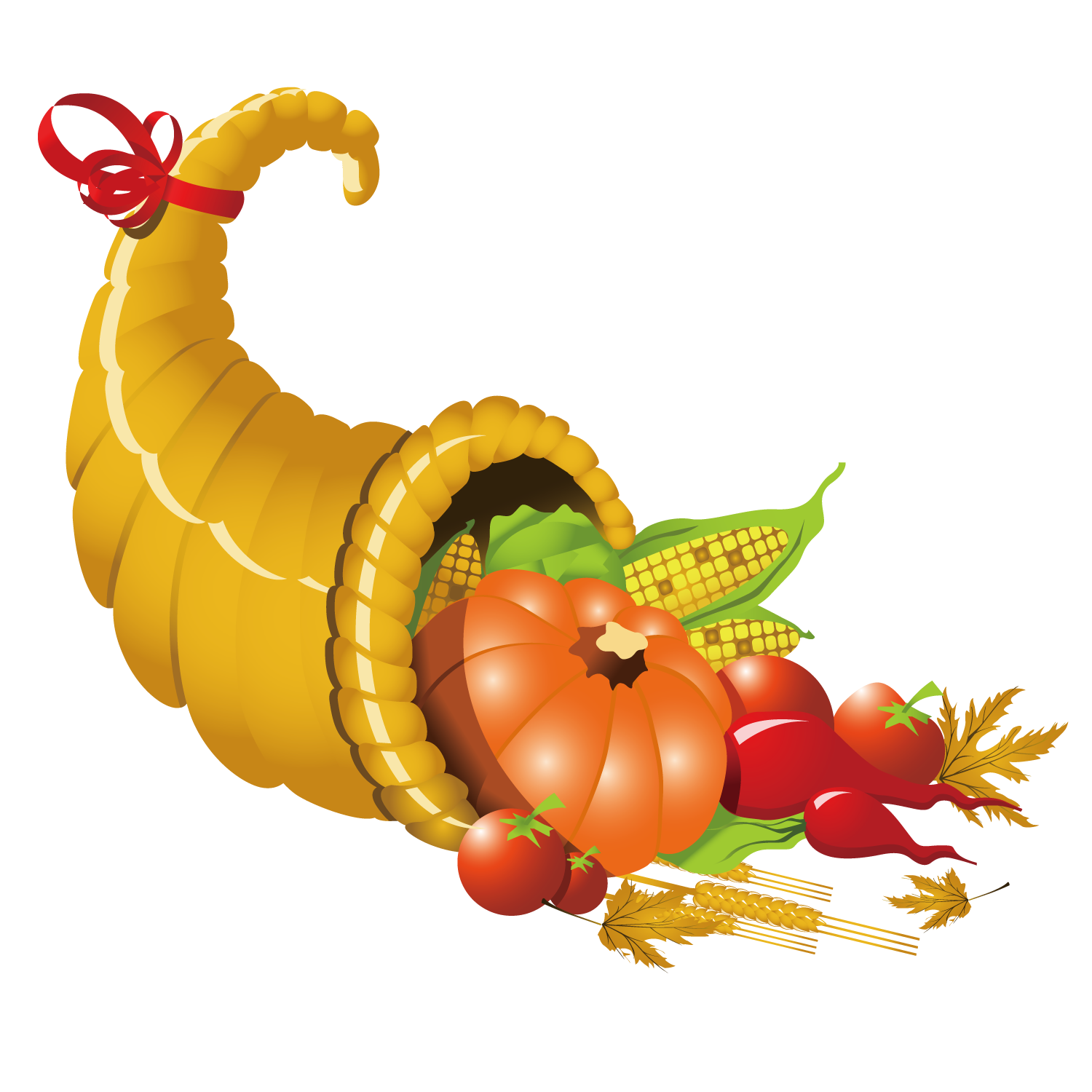 1500x1500 Cornucopia Thanksgiving Clip Art